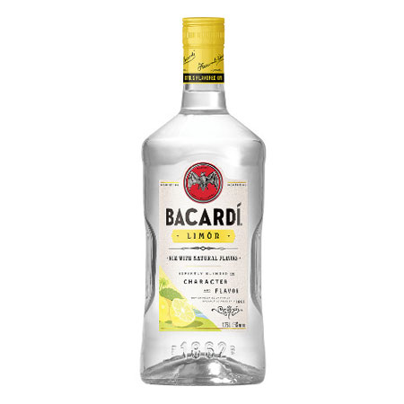 bacardi limon liter bristol beverage rum spirit